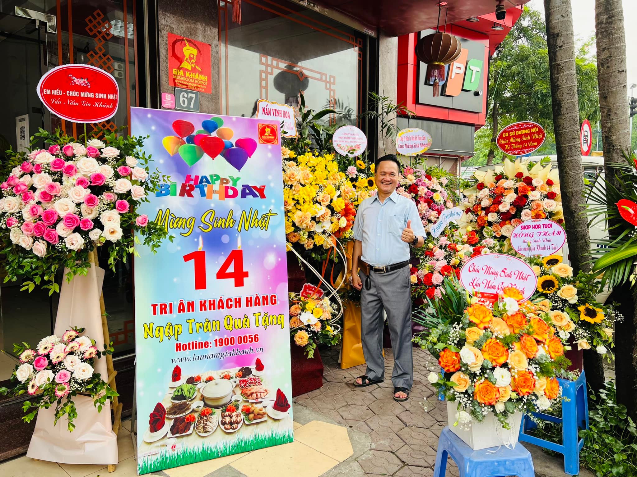 CHÚC MỪNG SINH NHẬT LẨU NẤM GIA KHÁNH 14 TUỔI